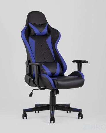 Игровое кресло компьютерное TopChairs Gallardo синее геймерское
