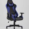 Игровое кресло компьютерное TopChairs Gallardo синее геймерское