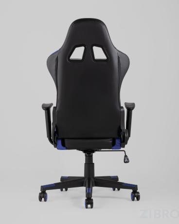 Игровое кресло компьютерное TopChairs Gallardo синее геймерское