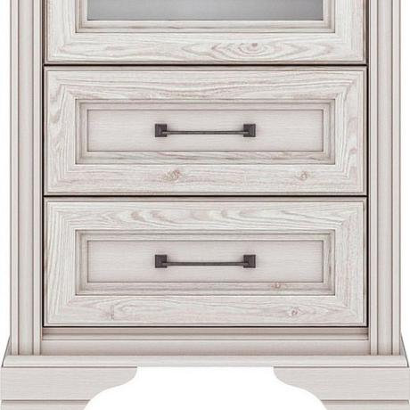 Шкаф-витрина Стилиус с подсветкой B169-REG1W2S лиственница сибирская BRW_UT-70005294