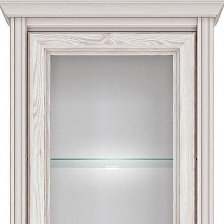 Шкаф-витрина Стилиус с подсветкой B169-REG1W2S лиственница сибирская BRW_UT-70005294