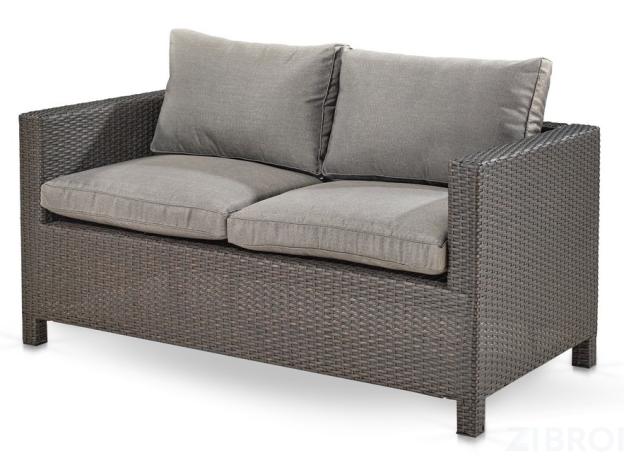 Плетеный диван S59A-W53 Brown