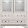 Шкаф-витрина Стилиус с подсветкой B169-REG2W2S лиственница сибирская BRW_UT-70005292