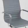Кресло офисное TopChairs Visit черное в обивке из экокожи