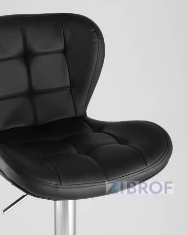 PORSCHE черный экокожа, прострочка, газлифт, хром