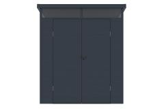 Сарай пластиковый Black Fox Artisan 3.2 м2 (1.9 x 1.91 м)
