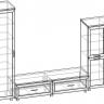 Набор для гостиной Квадро-4 ясень шимо светлый BRN_1270_system