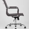 Компьютерное кресло TopChairs City S офисное коричневое, обивка экокожа, механизм качания и регулировки по высоте