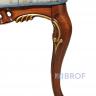 Стул Lorans MK-5437-СO (цвет патины: золото) 50х50х108 см Карамельный дуб