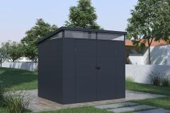 Сарай пластиковый Black Fox Artisan 4.1 м2 (2.38 x 1.91 м)