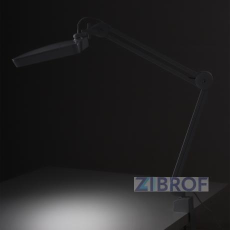 Лампа лупа Med-Mos 9002LED (9008LED-D-189) бестеневая, на штативе (FS2), с РУ, П-образная, на 84 светодиода