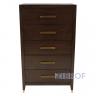 Комод Deco MK-6209-DC 68х40х116 см Темный кофе