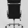Компьютерное кресло TopChairs Original офисное черное в обивке из экокожи, механизм качания Top Gun