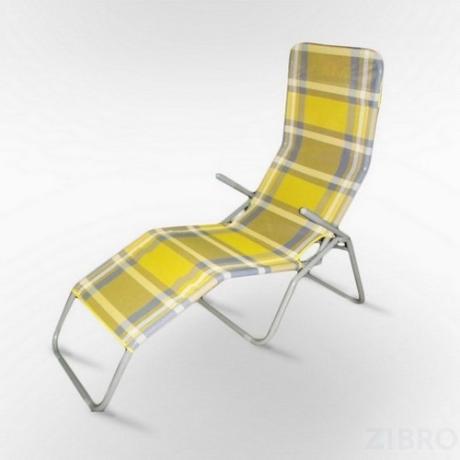 Шезлонг-лежак ДЕЛЬФИН-2 GB-09A Yellow