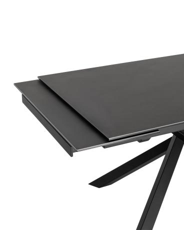 Обеденный стол Альянс раскладной 160-240*90 темная керамика