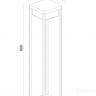 Ландшафтный светильник Outdoor O021FL-L10B3K