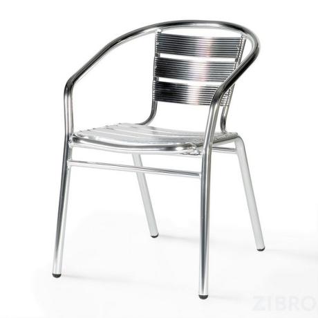 Стул алюминиевый LFT-3059 Silver metallic