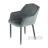 Стул MC158 MK-5653-GR 64х56х82 см Серый