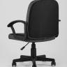 Компьютерное кресло TopChairs Comfort офисное черное в текстильной обивке с механизмом регулировки по высоте